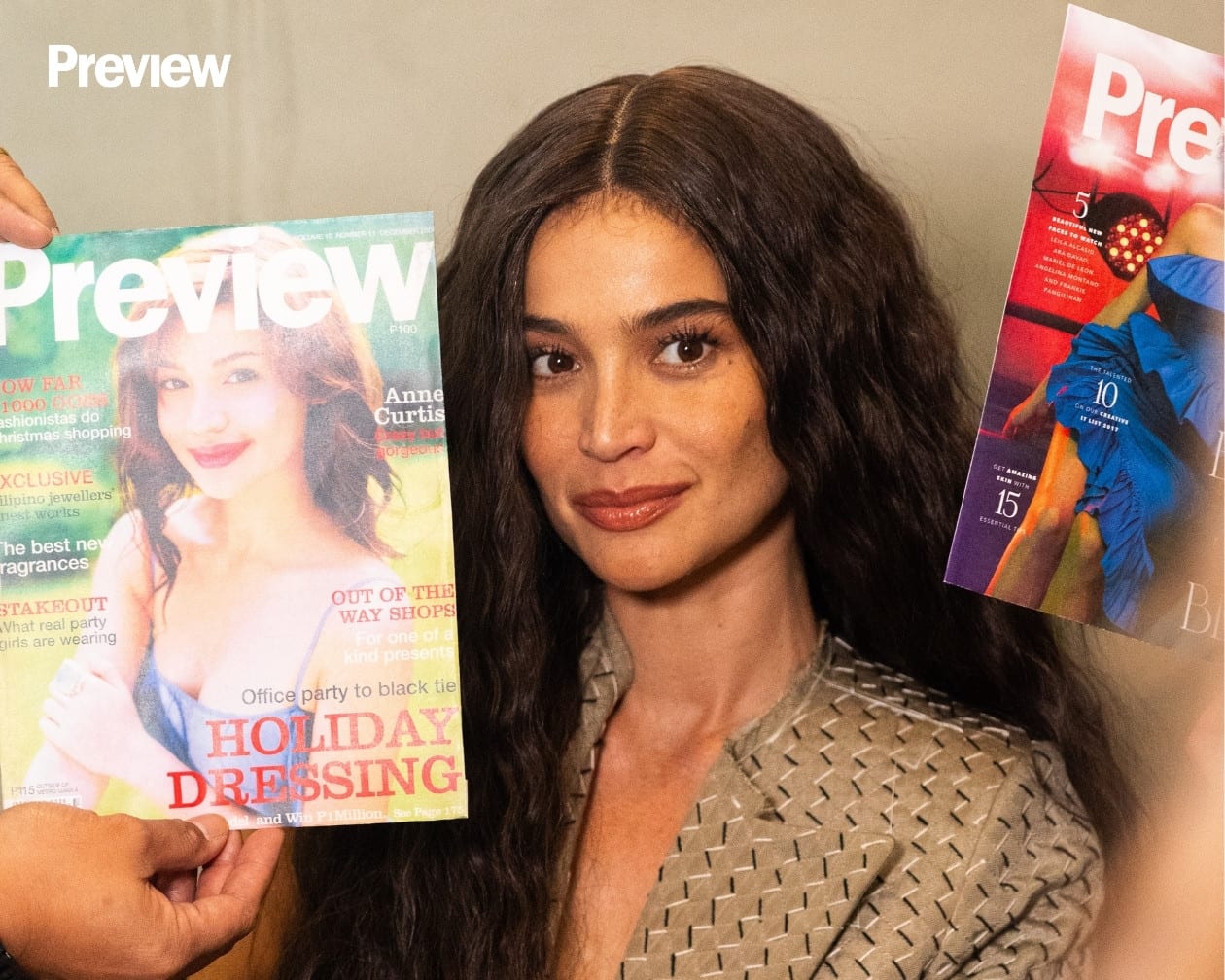 Behind the scenes of Anne Curtis for Preview September 2025 cover